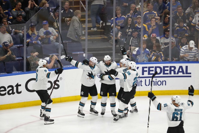 The San Jose Sharks head toward changes during NHL offseason