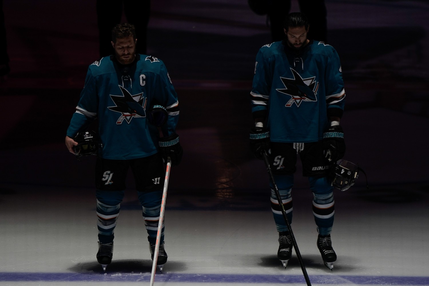 San Jose Sharks not updating Joe Pavelski and Erik Karlsson's status for Game 6.