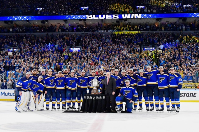 The St. Louis Blues advance to the Stanley Cup Final and will meet the Boston Bruins