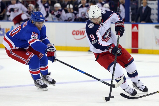 Questions involving the New York Rangers, Chris Kreider and Artemi Panarin.