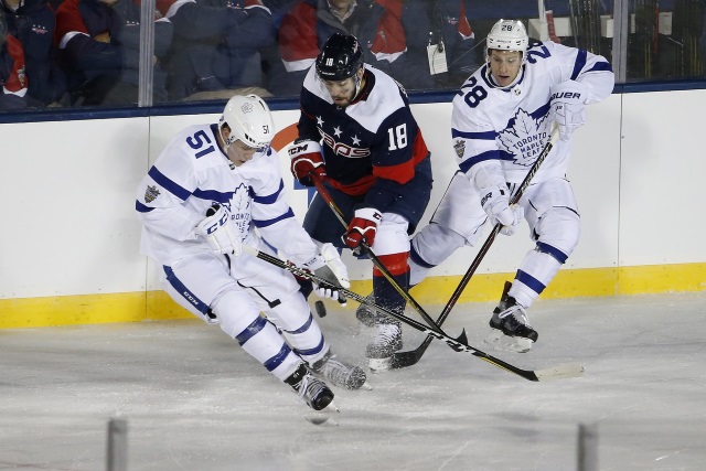 The Toronto Maple Leafs accomplished only some of their goals on NHL Draft weekend