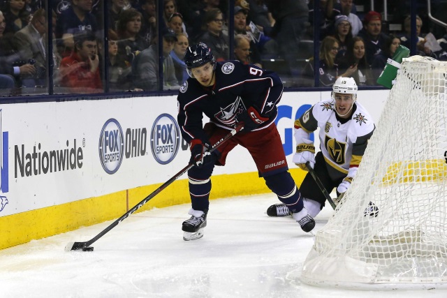 The Florida Panthers will meet with Artemi Panarin and Sergei Bobrovsky on Monday.