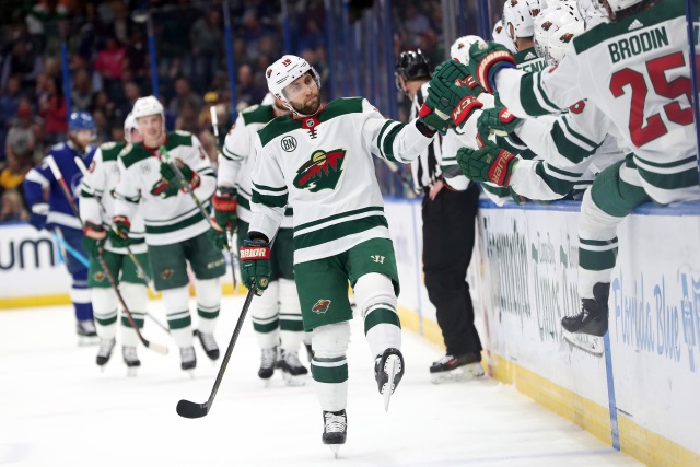 Minnesota Wild Jason Zucker on the trade rumors