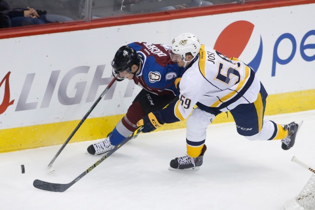 The trading of P.K. Subban free up enough cap space to take a run at UFA center Matt Duchene