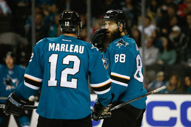 Patrick Marleau would be okay with a San Jose Sharks return, but they have bigger priorities at the moment.