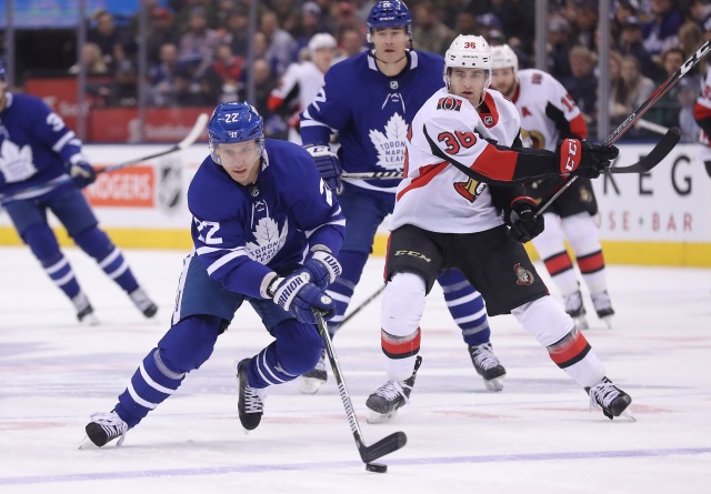 The Toronto Maple Leafs and Ottawa Senators closing in on a Nikita Zaitsev trade.