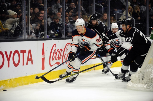 The Los Angeles Kings kicked tires on Edmonton Oilers Jesse Puljujarvi.