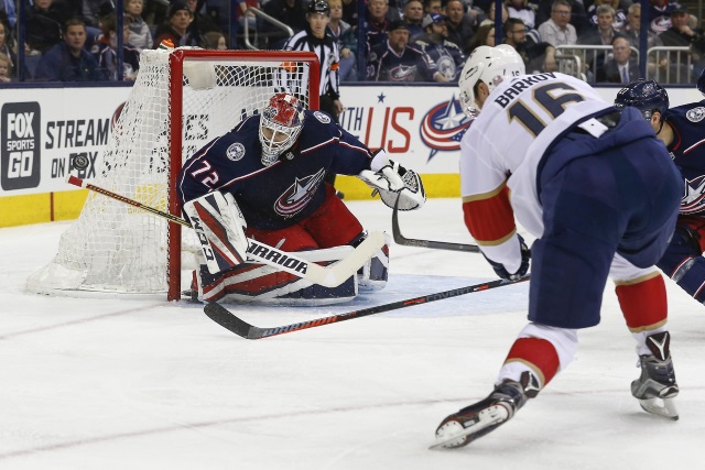 The Florida Panthers were top 10 in goals last season but 28th in goals against, so in comes Sergei Bobrovsky to hopefully change things.