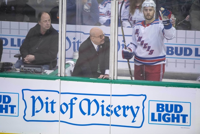 The New York Rangers are over the cap and need to trade or buyout some players before the start of the season