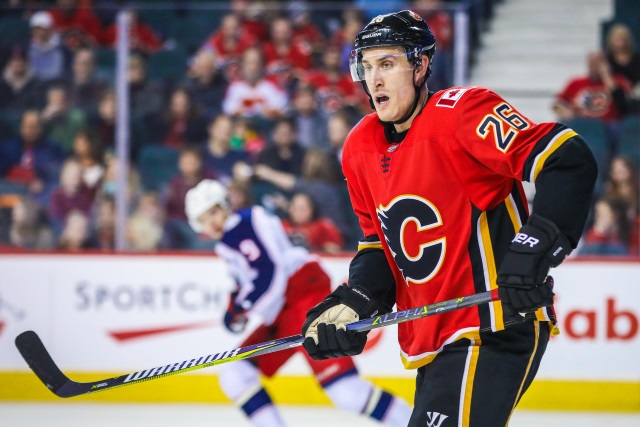 The Calgary Flames will be buying out defenseman Michael Stone