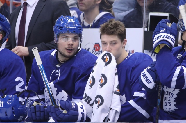 Auston Matthews and Mitch Marner