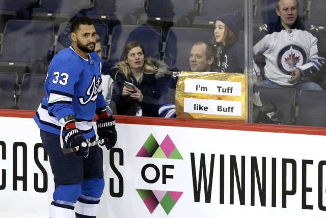 Dustin Byfuglien is pondering if he'll return to the Winnipeg Jets for another season or if he's going to step away from the game. We take a look back on his career.