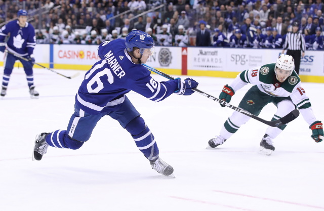 Mitch Marner received two offer sheets this offseason, and he wasn't interested at all.