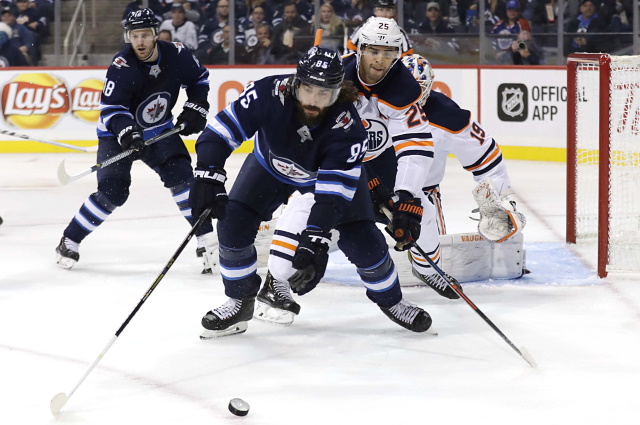 Mathieu Perreault could be one potential trade option for the Edmonton Oilers