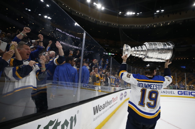 NHL Last Lap: St. Louis Blues Jay Bouwmeester Quietly Got His Cup