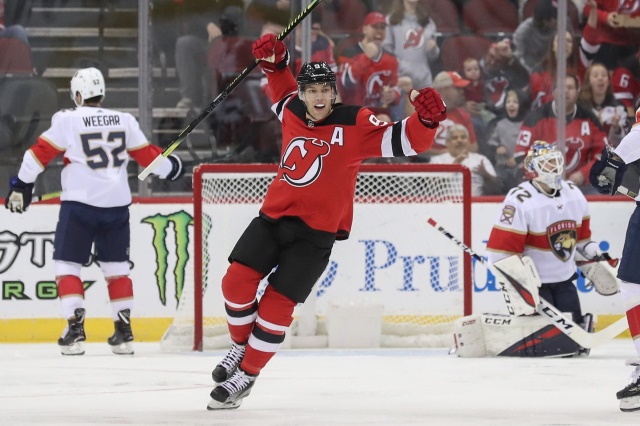 The New Jersey Devils could make Taylor Hall available before the trade deadline if they feel they can't get an extension worked out for the pending unrestricted free agent.