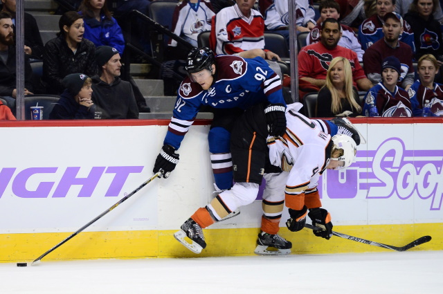 Hampus Lindholm hopes to return on Friday. Gabriel Landeskog out indefinitely.