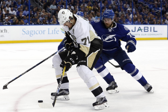 Evgeny Malkin hopes to return on Saturday. Victor Hedman to the IR.