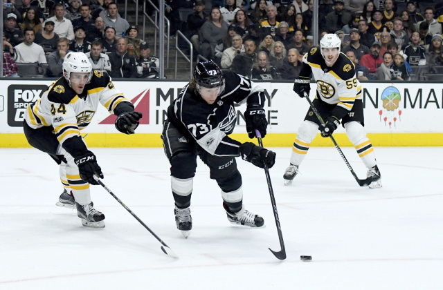 Los Angeles Kings Tyler Toffoli knows his name is in the rumor mill. Could the Kings and Boston Bruins re-visit trade talks at some point?