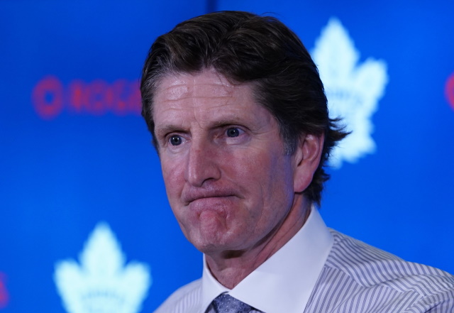 What will the Toronto Maple Leafs do with head coach Mike Babcock? They would like to give him the year, but the next three games are critical.