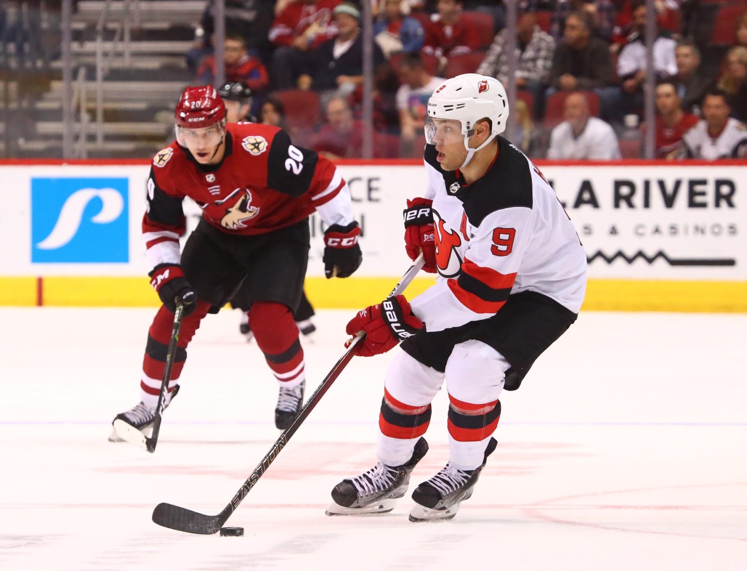 The Arizona Coyotes appear to be the frontrunners for New Jersey Devils forward Taylor Hall.