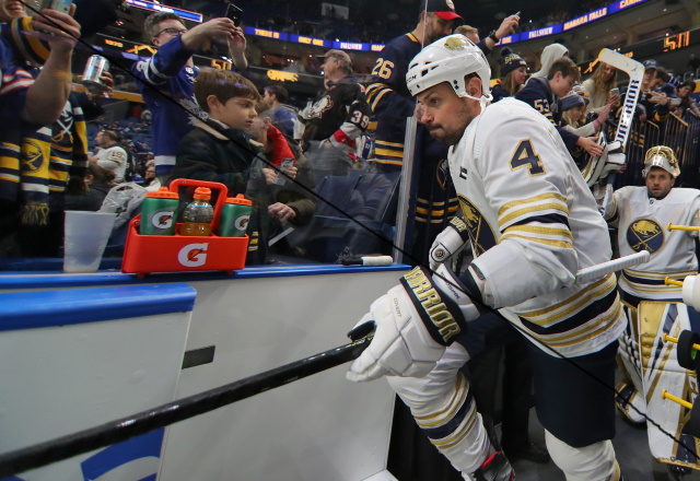 A report has Buffalo Sabres defenseman Zach Bogosian asking for a trade