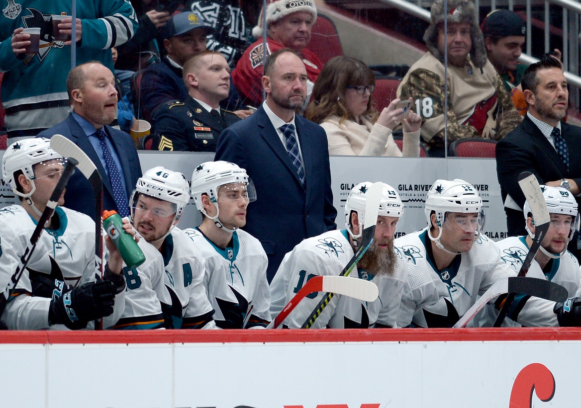 The San Jose Sharks fired head coach Pete DeBoer