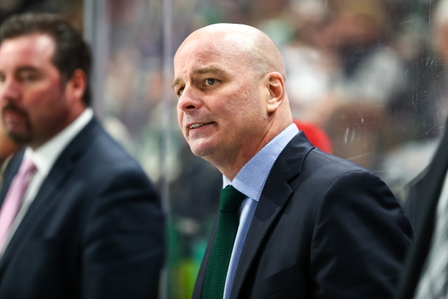 The Dallas Stars have fired head coach Jim Montgomery.