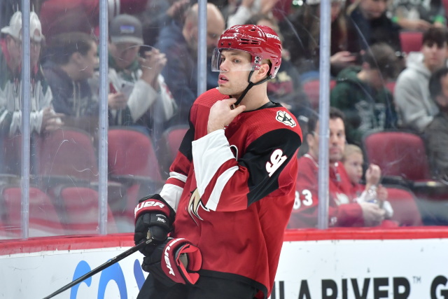 Arizona Coyotes GM John Chayka has already come out and said they won't talk extension with Taylor Hall in-season. Do they really have a shot at re-signing Hall before he becomes a UFA on July 1st?