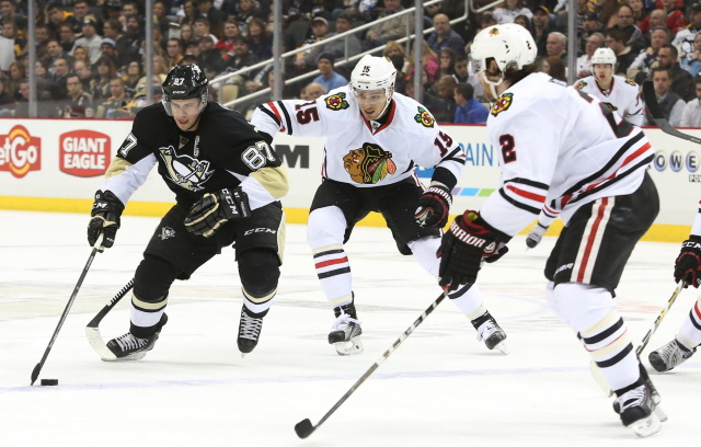 The Chicago Blackhawks have lost defensemen Brent Seabrook and Calvin de Haan for the season.