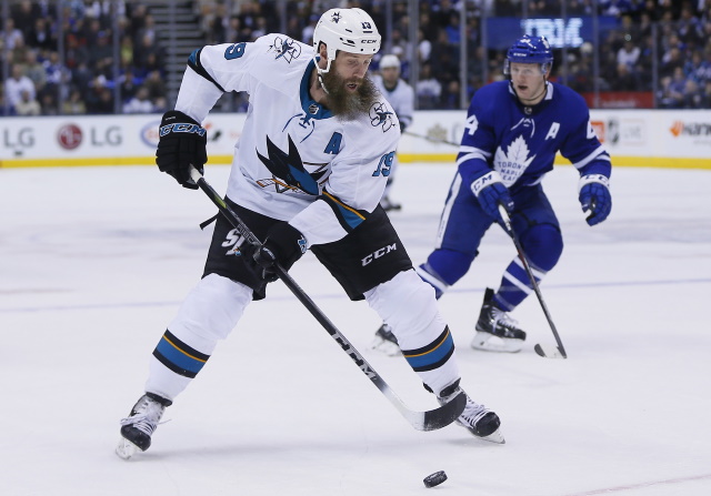 Do the San Jose Sharks start to unload veterans like Joe Thornton?