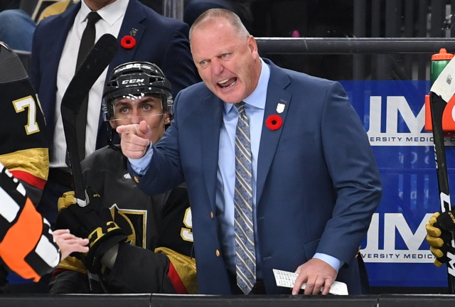 The Vegas Golden Knights have fired head coach Gerard Gallant and assistant coach Mike Kelly, and named Peter DeBoer as their new head coach.