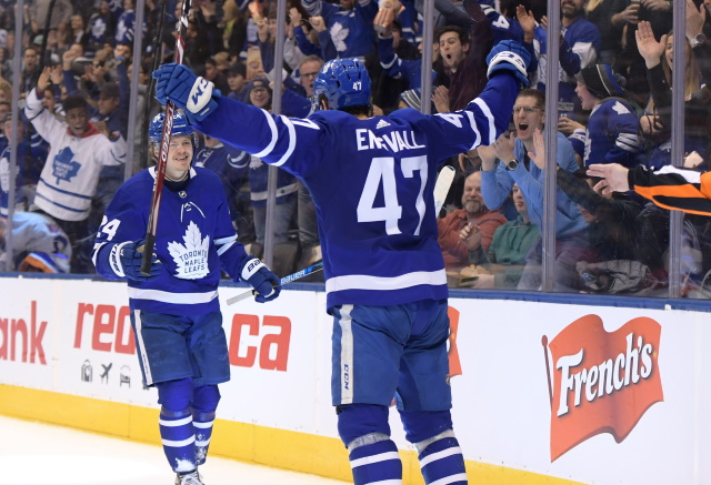 Do the Toronto Maple Leafs look to move a forward for blue line help?