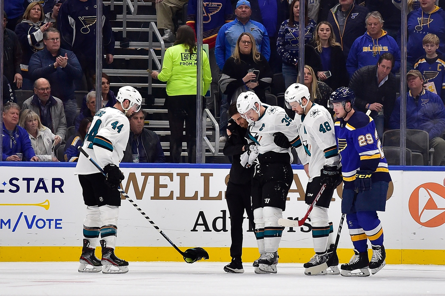 San Jose Sharks Logan Couture eyes return