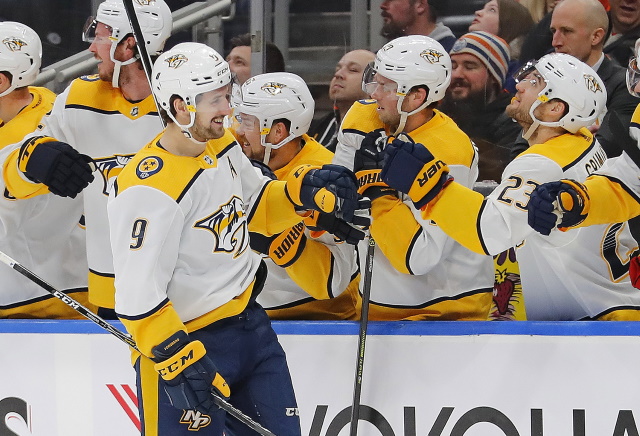 Filip Forsberg score a beauty lacrosse style goal.