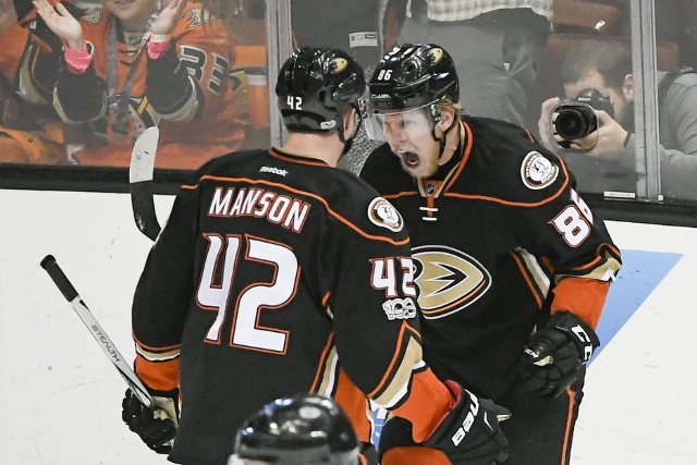 The Anaheim Ducks may not want to trade Josh Manson. Ondrej Kase getting interest.