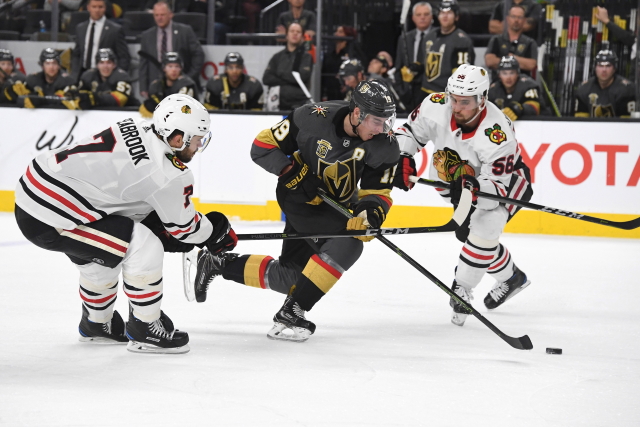 The Vegas Golden Knights could use another defenseman. What about Chicago Blackhawks Erik Gustafsson.