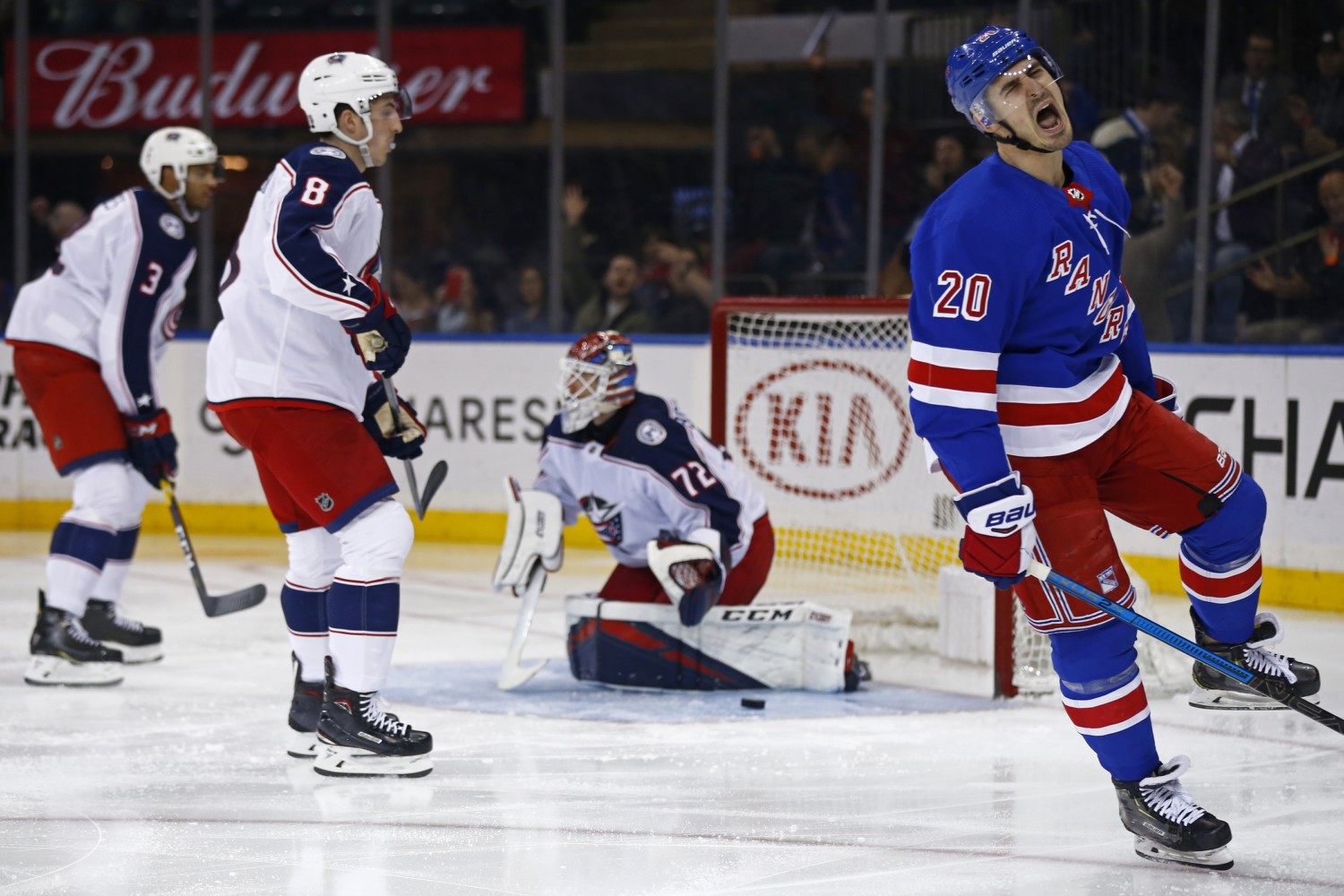 The New York Rangers and Chris Kreider talking extension. Could the Columbus Blue Jackets be eyeing Kreider?