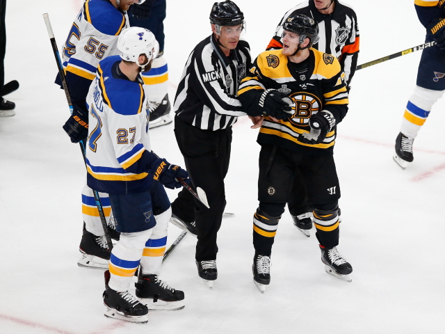 Pending unrestricted free agents in St. Louis Blues Alex Pietrangelo and Boston Bruins Torey Krug won't be signed by the end of the season.