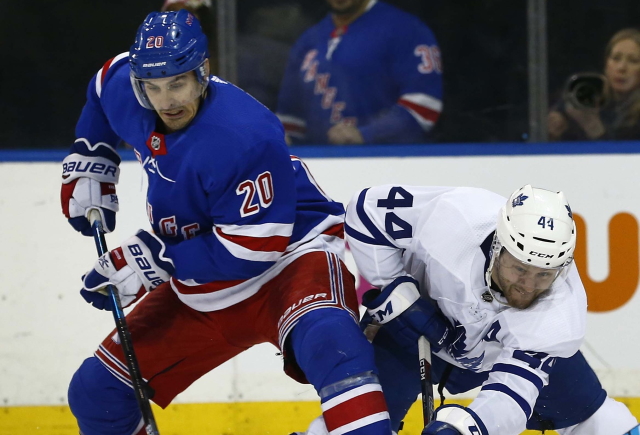 Still no timetable for Chris Kreider. Morgan Rielly getting closer.