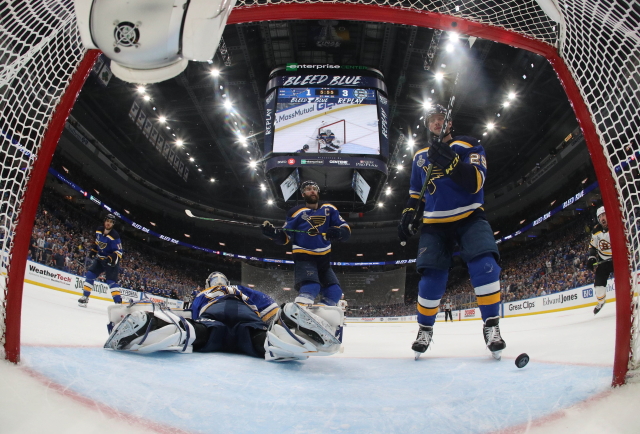 The rise in salary cap next year could help the St. Louis Blues re-sign some defensemen.