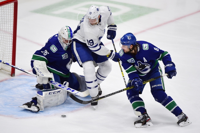 Vancouver Canucks GM still intends to re-sign Jacob Markstrom. Areas the Toronto Maple Leafs need to find a way to improve on, and pending Leafs free agents