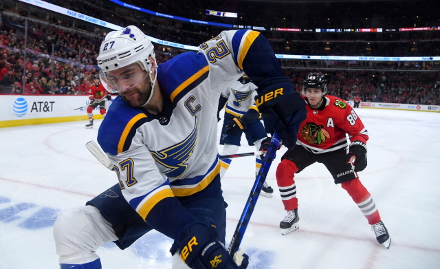 St. Louis Blues defenseman Alex Pietrangelo on his pending free agency.