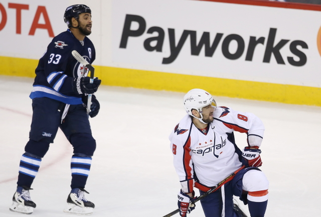 Byfuglien's status for next season not known. Alex Ovechkin on his future.