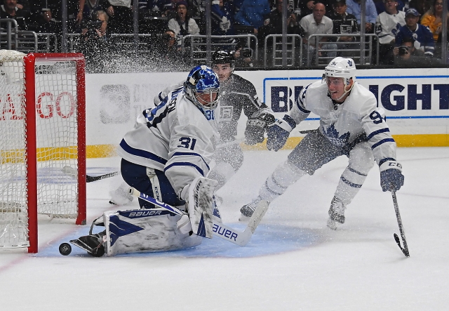 Toronto Maple Leafs Frederik Andersen, Tyson Barrie, and Ilya Mikheyev could boost there value with a good playoff.