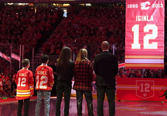 Jarome Iginla was elected into the Hockey Hall of Fame