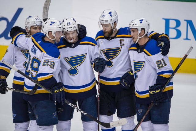 The St. Louis Blues won't bring Kevin Shattenkirk back. Jaden Schwartz could be $6.5 plus on his next deal.