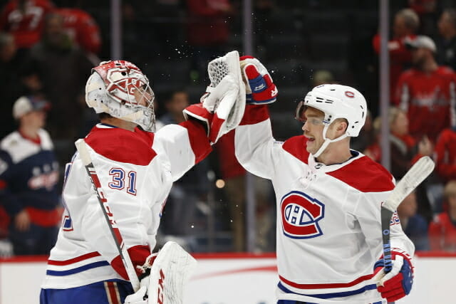 What will the Montreal Canadiens do with RFA Max Domi and goaltender Carey Price