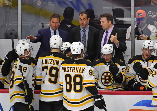 The Boston Bruins don't have any reservations about playing