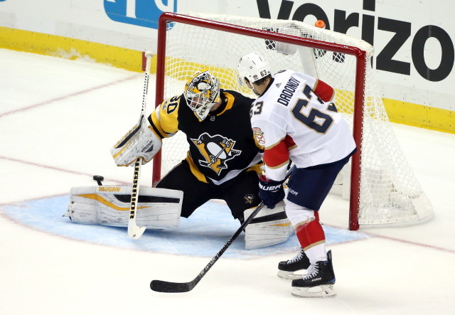 The Florida Panthers will be cutting payroll next year. Could the Penguins keep both Matt Murray and Tristan Jarry?